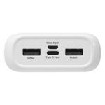 MP3356090 bateria externa de plastico reciclado de 20000mah blanco plastico abs reciclado 7