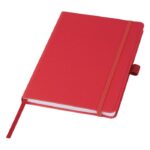 MP3357200 libreta de tapa dura de plastico oceanico rojo plastico reciclado papel reciclado 1