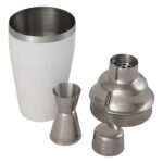 MP3357340 coctelera de acero inoxidable reciclado blanco recycled stainless steel 6