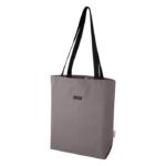 MP3357790 bolsa tote versatil de lona reciclada grs de 14l gris 80 algodon reciclado certificado grs 1