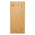 MP3358180 bateria externa de 10000mah de bambu natural madera de bambu 3