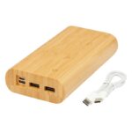 MP3358190 bateria externa de 20000mah de bambu natural madera de bambu 5