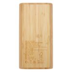 MP3358190 bateria externa de 20000mah de bambu natural madera de bambu 8