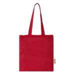 MP3358410 bolsa tote de algodon reciclado grs de 140 gm2 de 7 l rojo algodon reciclado certificado g 2