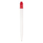 MP3358460 boligrafo de plastico procedente del zonas costeras rojo plastico reciclado 3