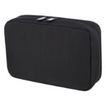 MP3358660 bolsa organizadora de material reciclado grs negro poliester reciclado con certificado grs 1