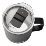 MP3358760 taza de campamento con aislamiento de 350 ml negro acero inoxidable 3