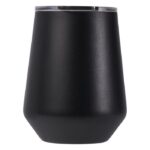 MP3358800 vaso de vino con aislamiento de 350 ml negro acero inoxidable 6