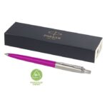 MP3358870 boligrafo rosa plastico reciclado recycled stainless steel 1