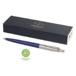 MP3358890 boligrafo azul plastico reciclado recycled stainless steel 1