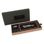 MP3359150 bateria externa inalambrica luminosa de 5000mah negro madera plastico abs 2