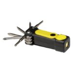 MP3359220 set de destornilladores de plastico reciclado 8 en 1 rcs con linterna amarillo plastico ab 1