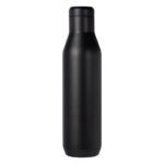 MP3359260 botella de aguavino con aislamiento de 750 ml negro acero inoxidable 6