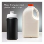 MP3359670 bidon deportivo con tapa flip de material reciclado de 500ml negro 85 plastico hdpe recicl 2