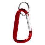 MP3359860 llavero con mosqueton de aluminio reciclado rcs rojo recycled aluminium 2