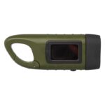 MP3359960 linterna de dinamo solar con mosqueton de plastico reciclado verde plastico abs reciclado 7