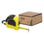 MP3360020 cinta metrica de plastico reciclado con certificacion rcs de 5 metros amarillo recycled st 7