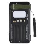 MP3360060 bateria externa de dinamo solar en plastico reciclado de 10000mah con certificacion rcs v 7