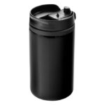 MP3360100 vaso con aislamiento de acero inoxidable reciclado de 300ml con certificacion rcs negro re 1