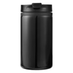 MP3360100 vaso con aislamiento de acero inoxidable reciclado de 300ml con certificacion rcs negro re 3