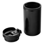 MP3360100 vaso con aislamiento de acero inoxidable reciclado de 300ml con certificacion rcs negro re 5