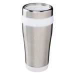 MP3360110 vaso con aislamiento de acero inoxidable reciclado de 410ml con certificacion rcs blanco r 1