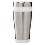 MP3360110 vaso con aislamiento de acero inoxidable reciclado de 410ml con certificacion rcs blanco r 2