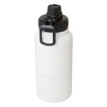 MP3360550 bidon deportivocon aislamiento de acero inoxidable de 840 ml con certificacion rcs blanco 1