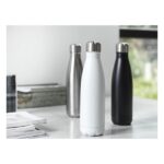 MP3360680 bidon con aislamiento de acero inoxidable reciclado de 500ml con certificacion rcs gris r 2