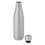 MP3360680 bidon con aislamiento de acero inoxidable reciclado de 500ml con certificacion rcs gris r 5