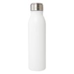 MP3360730 bidon de acero inoxidable con asa de metal de 700ml con certificacion rcs blanco recycled 3