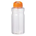 MP3360890 bidon deportivo con tapa con boquilla de 1litro naranja plastico pet 72 plastico pp 17 pla 2