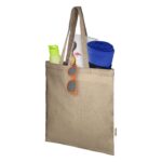 MP3361110 bolsa tote 150 gm aware natural 80 algodon reciclado 20 poliester reciclado 5