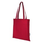 MP3361190 bolsa tote para congresos en non woven reciclado grs de 6l rojo poliester reciclado con ce 1