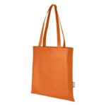 MP3361200 bolsa tote para congresos en non woven reciclado grs de 6l naranja poliester reciclado con 1