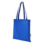 MP3361210 bolsa tote para congresos en non woven reciclado grs de 6l azul poliester reciclado con ce 1