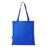 MP3361210 bolsa tote para congresos en non woven reciclado grs de 6l azul poliester reciclado con ce 4