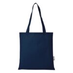 MP3361220 bolsa tote para congresos en non woven reciclado grs de 6l azul poliester reciclado con ce 3