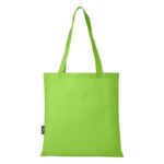 MP3361240 bolsa tote para congresos en non woven reciclado grs de 6l verde poliester reciclado con c 4