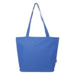 MP3361270 bolsa tote con cremallera de material reciclado grs de 20l azul 600d poliester reciclado 2