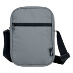 MP3361360 bandolera de material reciclado grs de 2 l gris poliester reciclado con certificado grs 2