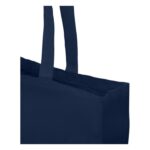 MP3362500 bolsa tote de material reciclado de 220gm azul algodon reciclado 220 gm2 6