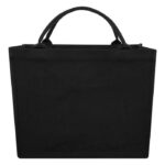 MP3362560 bolsa tote cuadrada de 500gm con material reciclado aware negro 70 algodon reciclado 30 po 3