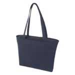 MP3362600 bolsa tote xl de 500gm con material reciclado aware azul 70 algodon reciclado 30 poliester 1