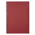 MP3363220 cuaderno con espiral a5 a color reciclado rojo papel reciclado carton 2
