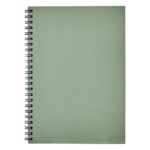 MP3363250 cuaderno con espiral a5 a color reciclado verde papel reciclado carton 2