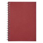 MP3363280 cuaderno con espiral a6 a color de material reciclado rojo papel reciclado carton 2