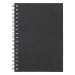 MP3363320 cuaderno con espiral a6 a color de material reciclado negro papel reciclado carton 2