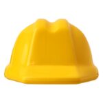 MP3363330 llavero de material reciclado con forma de casco protector amarillo plastico hips reciclad 2