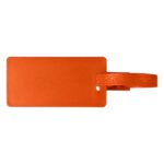 MP3363440 identificador de equipaje con ventana naranja plastico hips reciclado 3